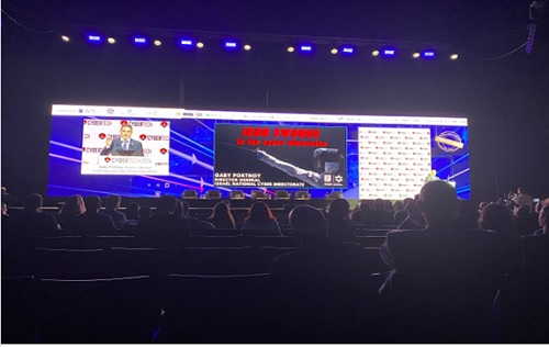 写真　ポルトノイ INCD総局長の講演風景（ジェトロ撮影）