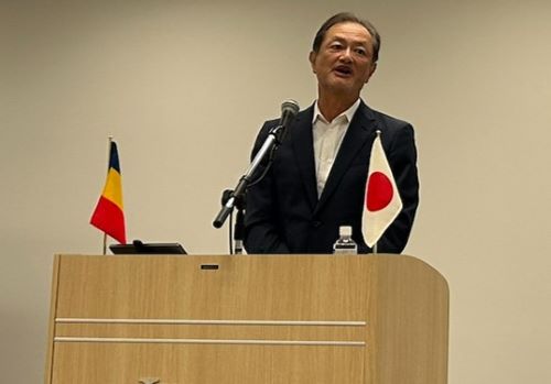 写真　ルーマニア初のユニコーン企業 UiPath日本法人・長谷川康一会長（ジェトロ撮影）