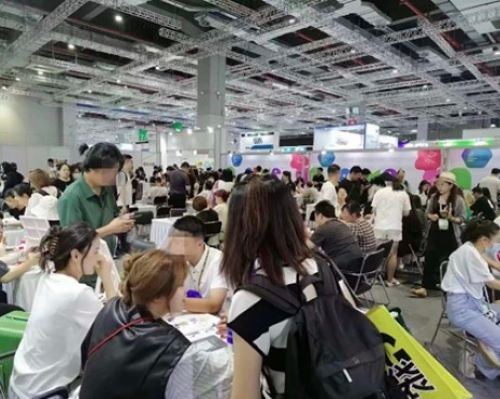 写真　商談の会場（ジェトロ撮影）