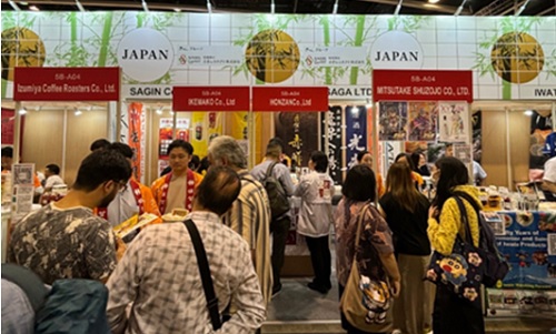 写真　佐賀県内企業の展示ブースの様子（ジェトロ撮影）