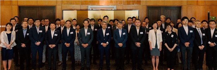 写真　プラットフォーム立ち上げ式の様子（ジェトロ撮影）