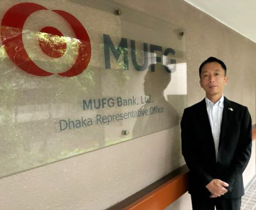 写真　三菱UFJ銀行ダッカ事務所の木村健治所長（本人提供）