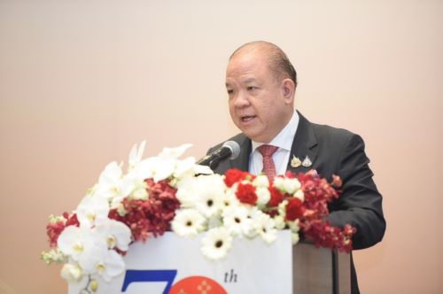 写真　ピチャイ商務相（ジェトロ撮影）