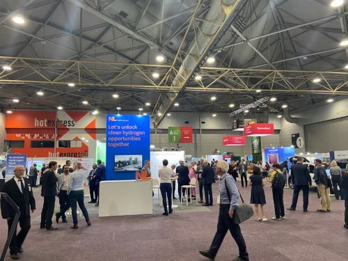 写真　展示ホールの様子（ジェトロ撮影）