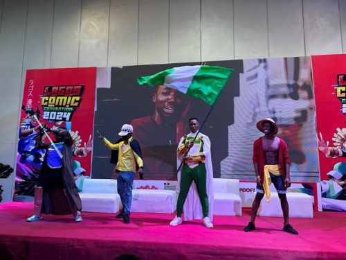 写真　ステージではコスプレ大会などのイベントが開催された（ジェトロ撮影）