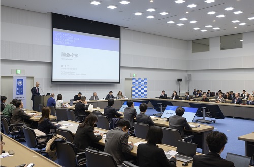 写真　シンポジウムの様子（UNDP Tokyo / Hirofumi Kudoh提供）
