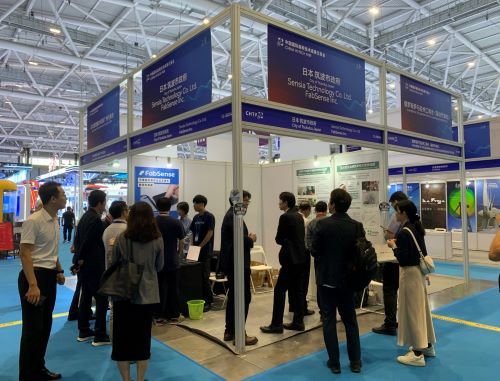 写真　つくば市出展ブースの様子（ジェトロ撮影）