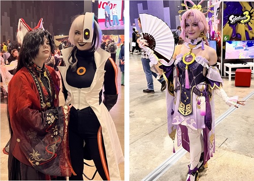 写真　会場内のコスプレーヤー（ジェトロ撮影）