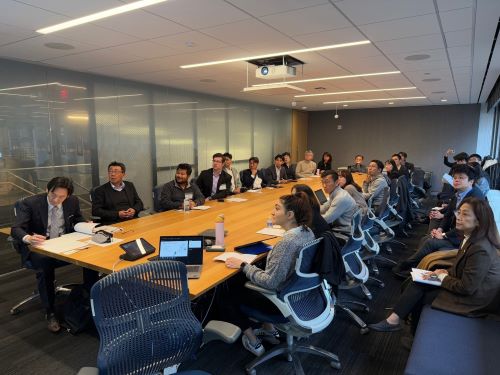 写真　ニューヨーク市経済開発公社（NYCEDC）訪問（ジェトロ撮影）