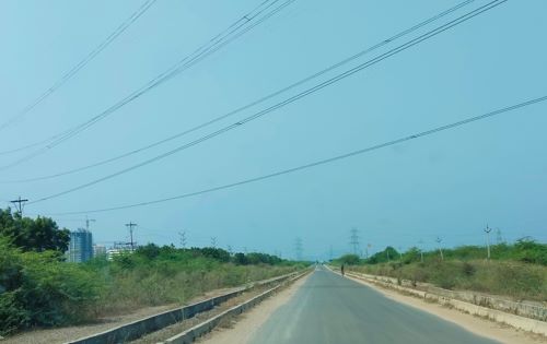 写真　新州都アマラバティの風景（2024年2月、ジェトロ撮影）
