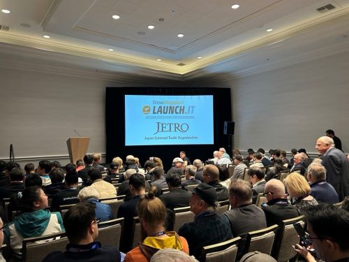 写真　Launch ITの様子（ジェトロ撮影）