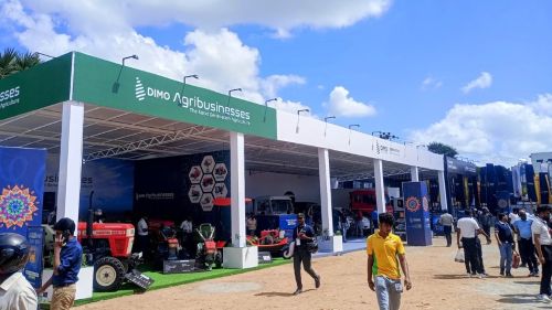 写真　見本市のブース（ジェトロ撮影）