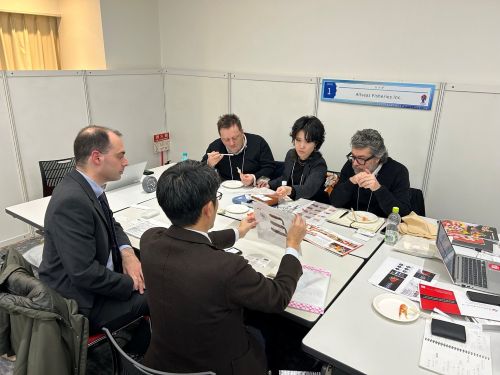 写真　商談の様子（ジェトロ撮影）