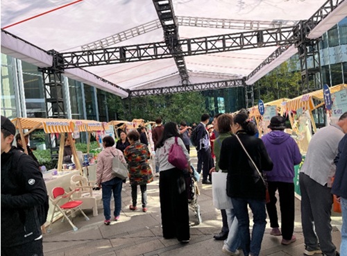 写真　普陀区でのイベント風景（ジェトロ撮影）