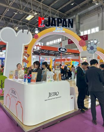 写真　ジャパンブースの様子（ジェトロ撮影）
