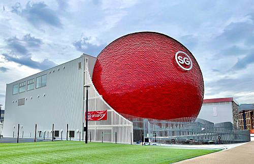 写真　シンガポールパビリオンの外観（STB提供）、©️The Singapore Pavilion, Expo 2025 Osaka