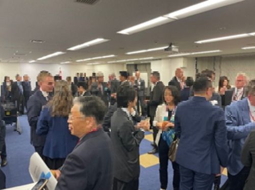 写真　ネットワーキング交流会の様子（ジェトロ撮影）