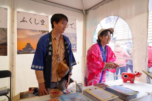 写真　福島県ブースの様子（ジェトロ撮影）