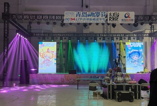 写真　「青島アニメ節·DC34幻夢梦アニメ・ゲーム嘉年華」会場の様子（ジェトロ撮影）