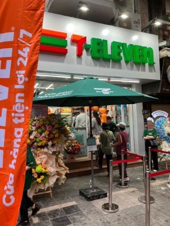 写真　ハノイ店舗の外観（ジェトロ撮影）