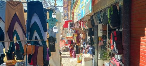 写真　洋品店やカバン・バッグ店も多い（ジェトロ撮影）