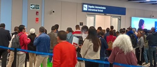 写真　従来から利用されている到着出口（ジェトロ撮影）