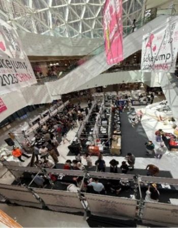写真　SAKEJUMP CHINA 2025の会場（ジェトロ撮影）