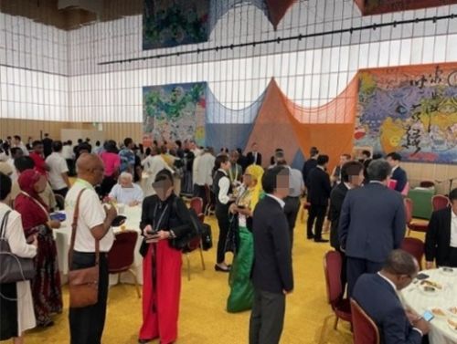 写真　ネットワーキングの交流会（ジェトロ撮影）