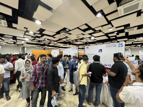 写真　ジョブフェアの様子（ジェトロ撮影）