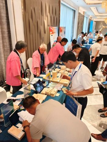 写真　日本企業による出展（ジェトロ撮影）