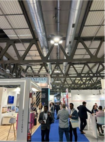 写真　展示会のガステックの様子（ジェトロ撮影）