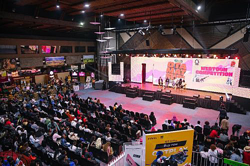 写真　Webtoonのイベント（主催者提供）