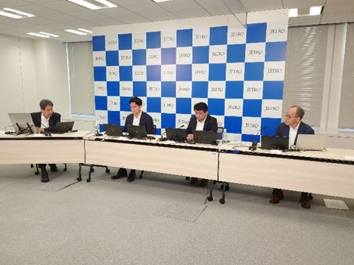 写真　1日目の様子（ジェトロ撮影）