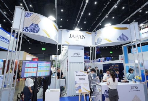 写真　ジャパンパビリオンの様子（ジェトロ撮影）