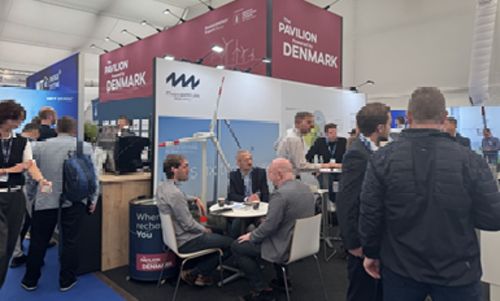 写真　デンマークのパビリオン（ジェトロ撮影）