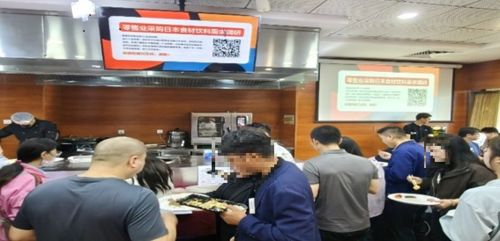 写真　調理の実演と試食（ジェトロ撮影）