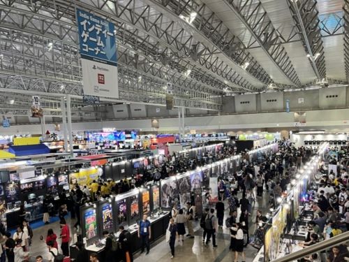 写真　インディーゲームエリアの様子（ジェトロ撮影）