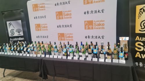 写真　受賞商品の展示の様子（ジェトロ撮影）