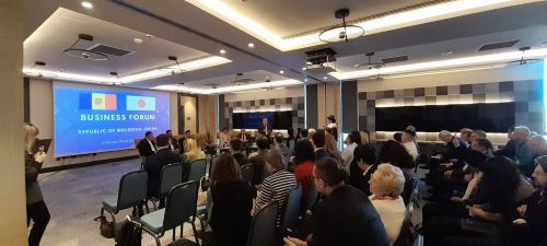 写真　ビジネスフォーラムの様子（ジェトロ撮影）