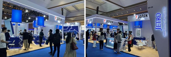 写真　ジャパンパビリオンの様子（ジェトロ撮影）