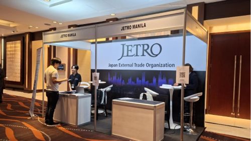 写真　ジェトロブースの様子（ジェトロ撮影）