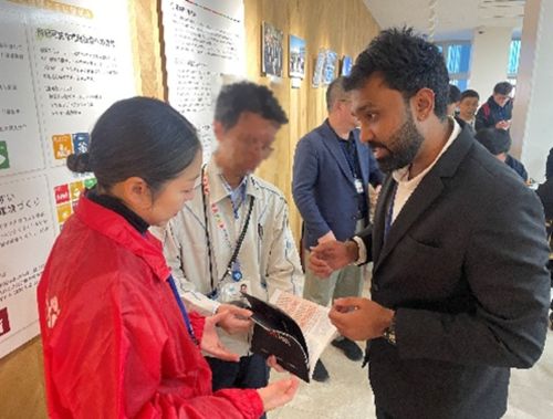 写真　企業訪問の様子（ジェトロ撮影）