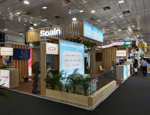 写真　スペインのパビリオン（ジェトロ撮影）