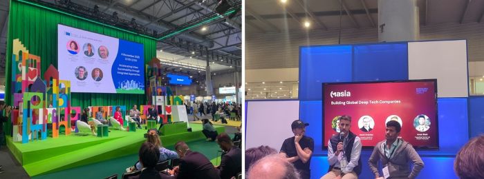 写真　各種投資家セッションの様子（ともにジェトロ撮影）