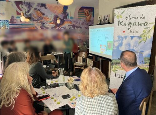 写真　レストラン「Hiro」でのイベントの様子（ジェトロ撮影）