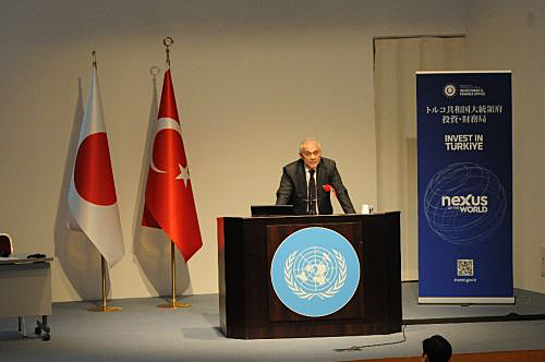 写真　西アナトリアフリーゾーンの外国投資シニアアドバイザーのウミット・ヤルチュン氏（トルコ大統領府投資・財務局提供）