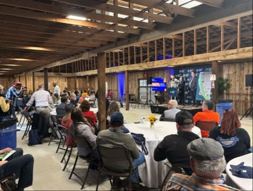 写真　カリフォルニア・アグテック・アライアンスの発表の様子（ジェトロ撮影）