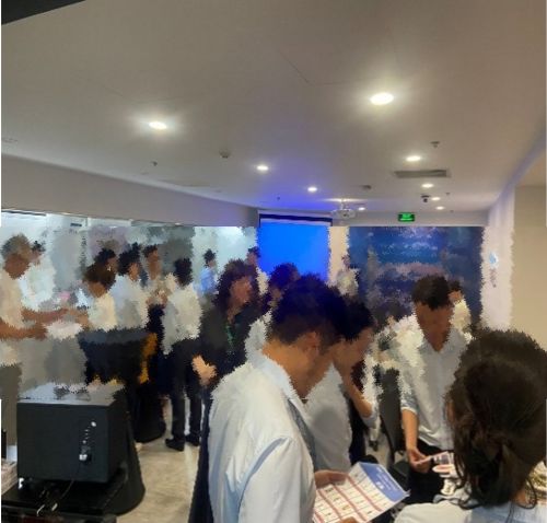 写真　商談会の会場（ジェトロ撮影）