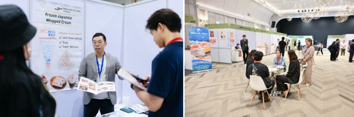 写真　（左）パタヤ商談会の様子（10月2日開催）、（右）チェンマイ商談会の様子（10月22日開催）（ともにジェトロ撮影）