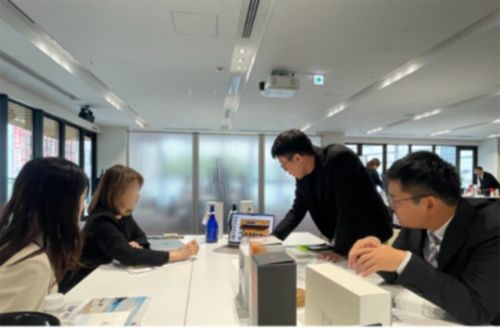 写真　福岡県での商談会の様子（ジェトロ撮影）